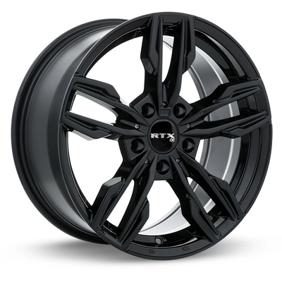 Stade Gloss Black Wheel by RTX (17x8 35mm) pa2