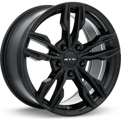 Stade Gloss Black Wheel by RTX (18x8 35mm) pa1