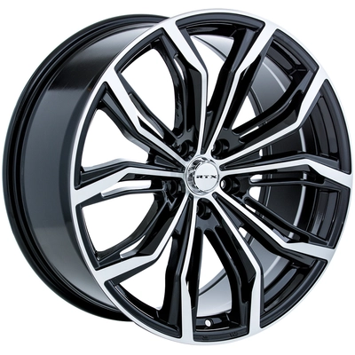 Black Widow Black Machined Wheel by RTX (16x7 35mm) pa1