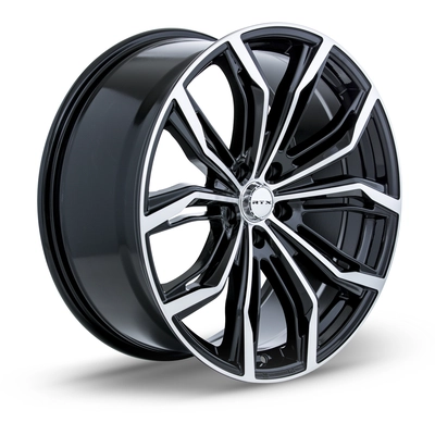 Black Widow Black Machined Wheel by RTX (16x7 35mm) pa2