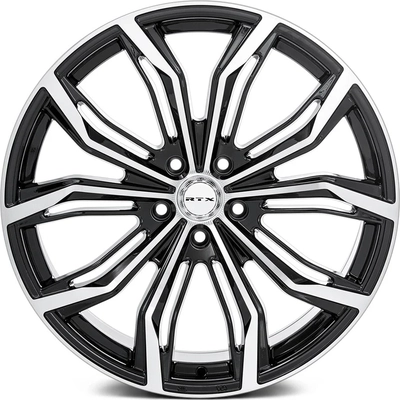 Black Widow Black Machined Wheel by RTX (17x7.5 40mm) pa2