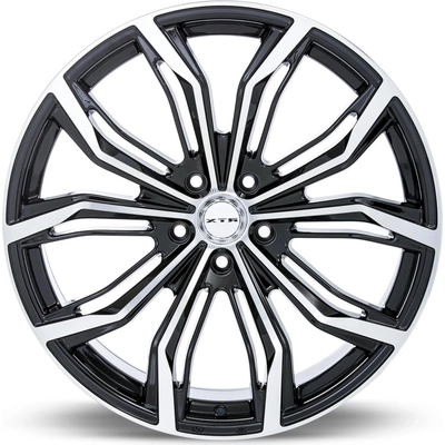 Black Widow Black Machined Wheel by RTX (18x8 42mm) pa4