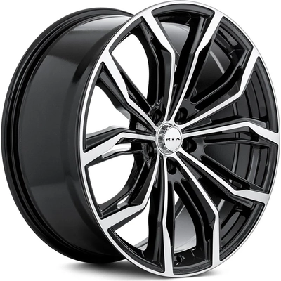 Black Widow Black Machined Wheel by RTX (18x8 35mm) pa2