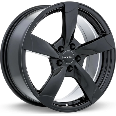 RS II Gloss Black Wheel by RTX (19x8.5 25mm) pa2