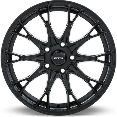 Concorde Satin Black Wheel by RTX (18x8 38mm) pa2