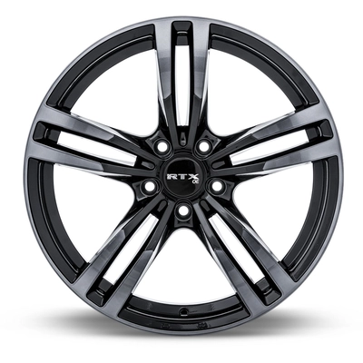 Graz Black Machined Grey Wheel by RTX (19x8.5 35mm) pa1