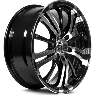 Arsenic Black Machined Wheel by RTX (16x7 40mm) pa2