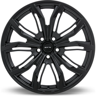 Black Widow Satin Black Wheel by RTX (17x7.5 42mm) pa3