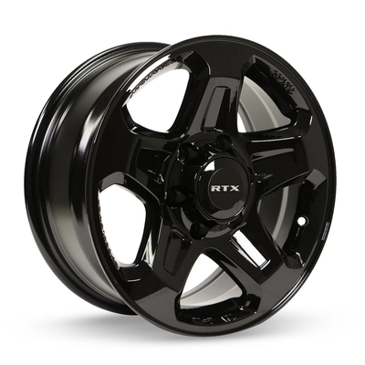 Courier Gloss Black Wheel by RTX (16x7 30mm) pa1