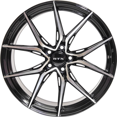 Slick Black Machined Wheel by RTX (17x7.5 42mm) pa2