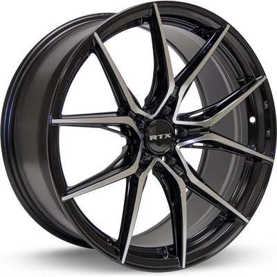 Slick Black Machined Wheel by RTX (19x8.5 42mm) pa1