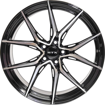 Slick Black Machined Wheel by RTX (19x8.5 42mm) pa2