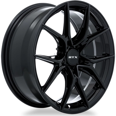 Slick Gloss Black Wheel by RTX (19x8.5 42mm) pa2