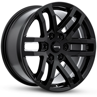 Oak Gloss Black Wheel by RTX (17x8.5 30mm) pa1
