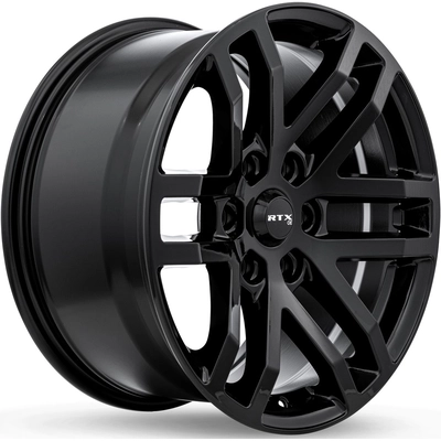 Oak Gloss Black Wheel by RTX (17x8.5 30mm) pa2