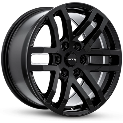 Oak Gloss Black Wheel by RTX (18x9 30mm) pa1