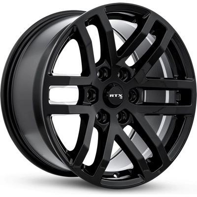 Oak Gloss Black Wheel by RTX (20x9 30mm) pa1