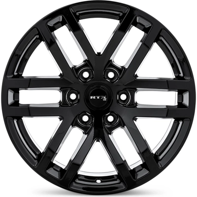 Oak Gloss Black Wheel by RTX (20x9 30mm) pa2