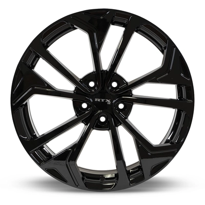 Asan Gloss Black Wheel by RTX (17x7 40mm) pa2