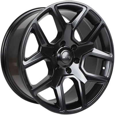 Dallas Satin Black Wheel by RTX (18x8 18mm) pa1