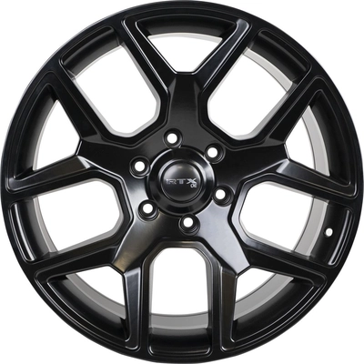 Dallas Satin Black Wheel by RTX (18x8 18mm) pa2