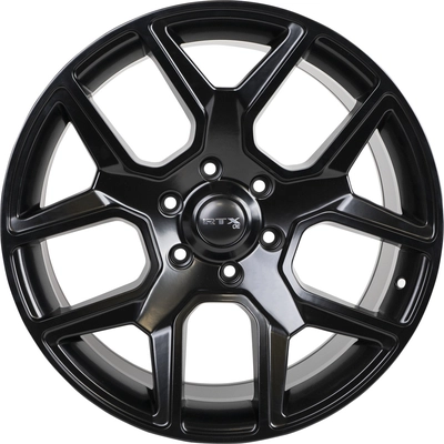 Dallas Satin Black Wheel by RTX (20x9 18mm) pa1