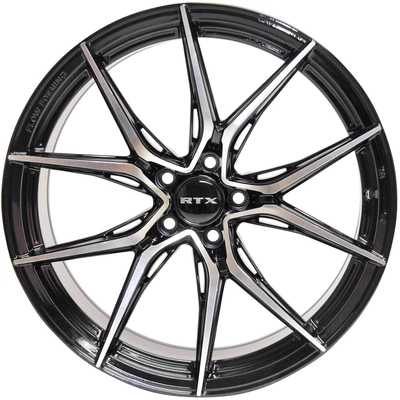 Slick Black Machined Wheel by RTX (16x7 40mm) pa2