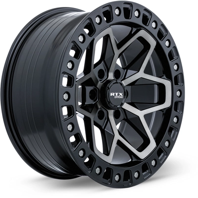 Zion Satin Black Tinted Bronze Wheel by RTX (17x9 0mm) pa1