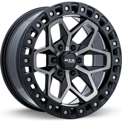Zion Satin Black Tinted Bronze Wheel by RTX (18x9 0mm) pa1