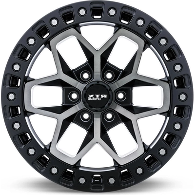 Zion Satin Black Tinted Bronze Wheel by RTX (18x9 0mm) pa2