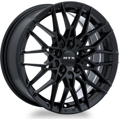 V20 Gloss Black Wheel by RTX (18x8 42mm) pa1