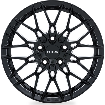 V20 Gloss Black Wheel by RTX (18x8 42mm) pa2