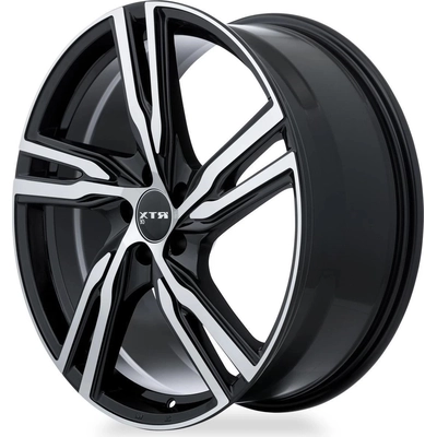 Gothenburg Gloss Black Machined Wheel by RTX (20x8 45mm) pa2