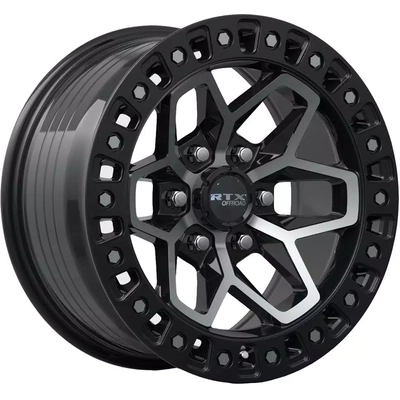 Zion Gloss Black Machined Wheel by RTX (17x9 0mm) pa2