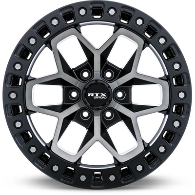 Zion Satin Black Tinted Bronze Wheel by RTX (20x9 0mm) pa1