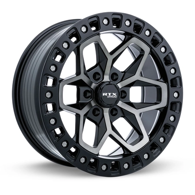 Zion Satin Black Tinted Bronze Wheel by RTX (20x9 0mm) pa2