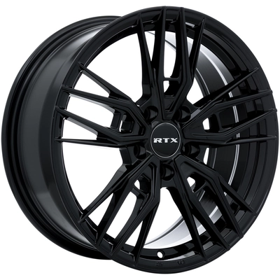 Scepter Gloss Black Wheel by RTX (18x8 40mm) pa1