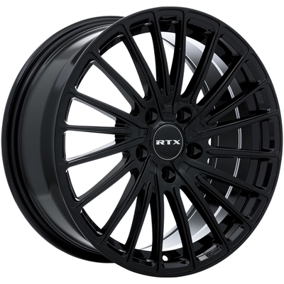 Polar Gloss Black Wheel by RTX (17x7.5 40mm) pa1