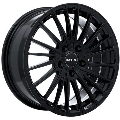 Polar Gloss Black Wheel by RTX (18x8 40mm) pa3