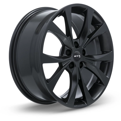 Flint Satin Black Wheel by RTX (19x8 42mm) pa1