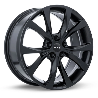 Flint Satin Black Wheel by RTX (19x8 42mm) pa2