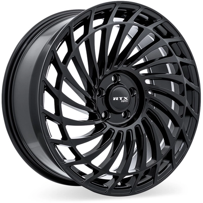 RS06 Gloss Black Wheel by RTX (18x8 40mm) pa1
