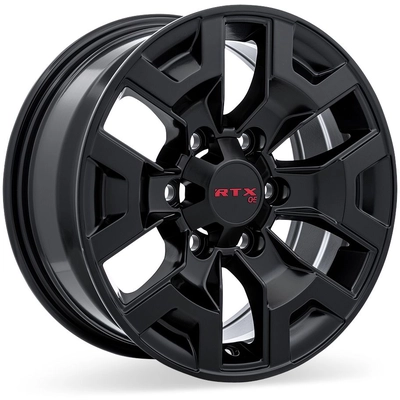 TY01 Satin Black Wheel by RTX (16x7 20mm) pa1