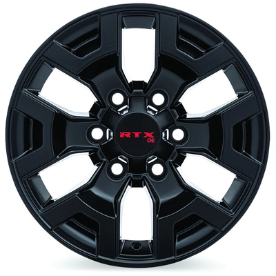 TY01 Satin Black Wheel by RTX (16x7 20mm) pa2