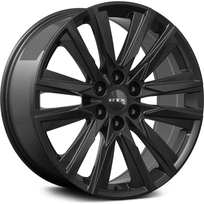 GM01 Gloss Black Wheel by RTX (22x9 25mm) pa2