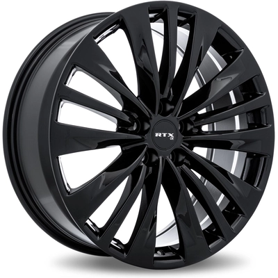 TY02 Gloss Black Wheel by RTX (20x8 35mm) pa1