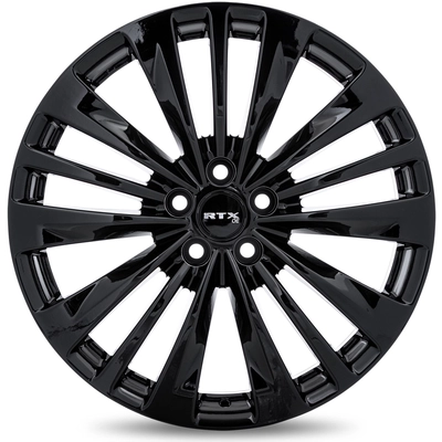 TY02 Gloss Black Wheel by RTX (20x8 35mm) pa2