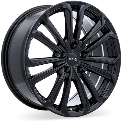 Aura Gloss Black Wheel by RTX (15x6.5 38mm) pa2