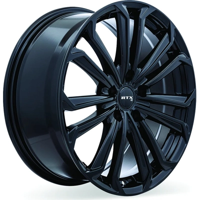 Aura Gloss Black Wheel by RTX (16x7 38mm) pa1