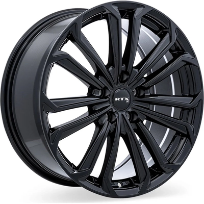 Aura Gloss Black Wheel by RTX (16x7 38mm) pa3